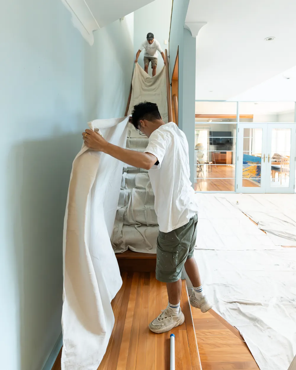 Masking up and protecting the home